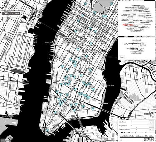 Soundcities soundmaps stanza