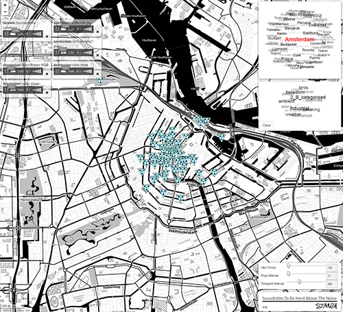 sound maps as art,  soundscapes,