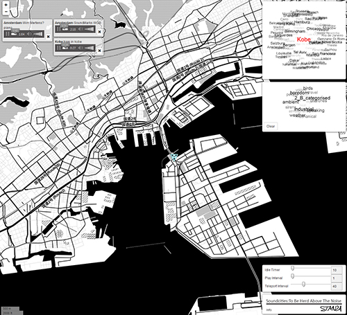 sound maps as art,  soundscapes,