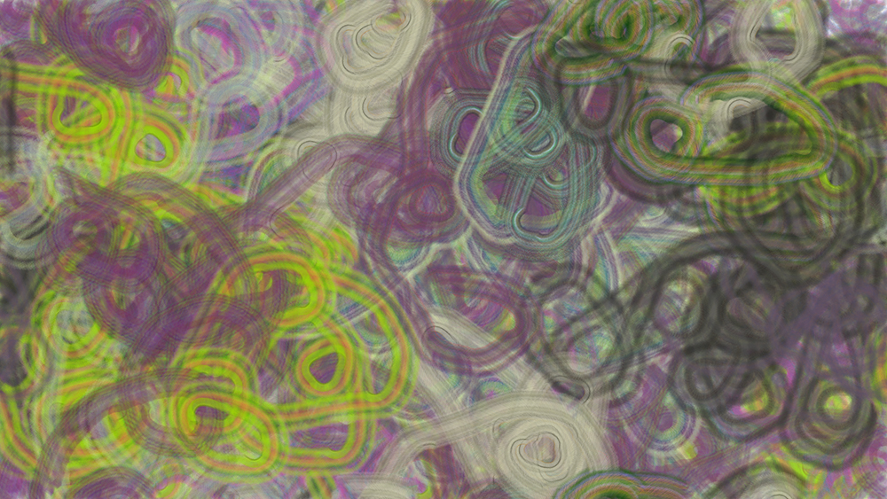 Digital generative artwork by Stanza