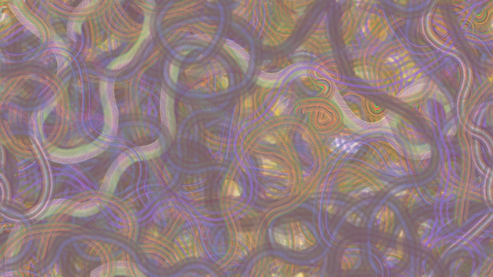 Digital generative artwork by Stanza