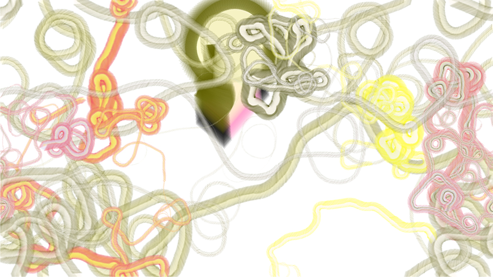 Aesthetic code based generative artwork series by Stanza. 