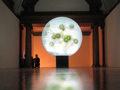 stanza sensity sensing the city. The Internet of things and smart city artwork.