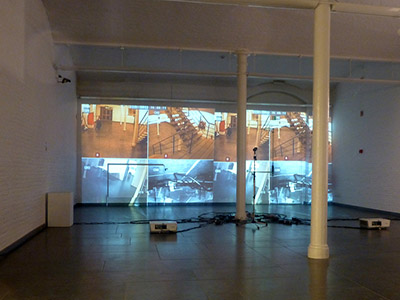Steve Tanza surveillance based artworks