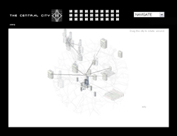 The  Central City by Stanza  netart project