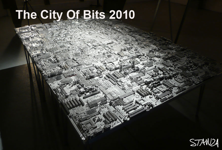  The  City of Bits. Continuing the search for the Soul of the City. Artwork By Stanza ,