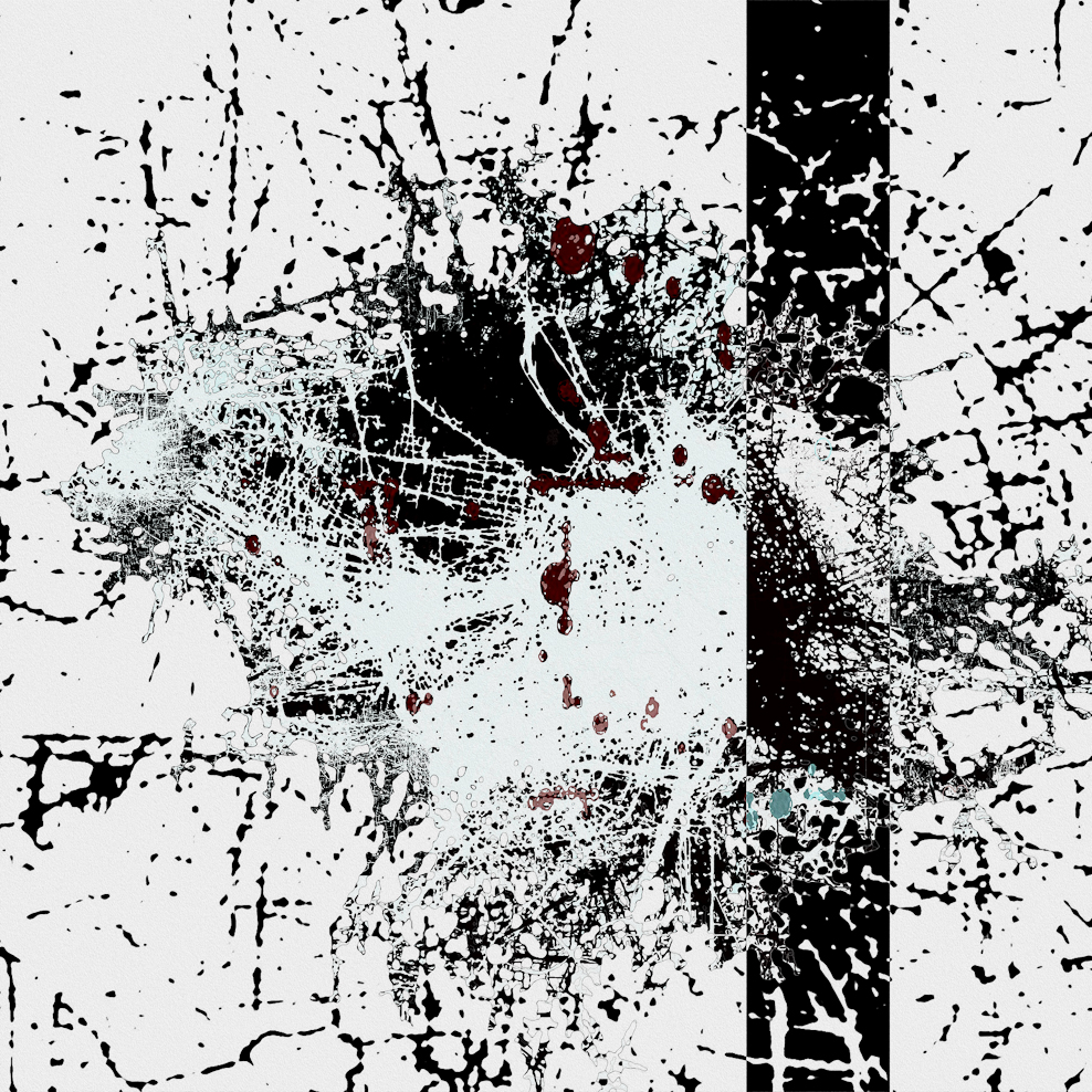 Stanza, data maps , contemporay art, painting with data, new paintings, Data and the city, data paintings, data visualisation, the information city, maps, mapping, big data artworks, infomatics, art map. Goldsmiths College,