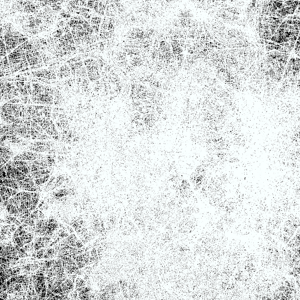 Stanza, data maps , painting with data, new paintings, Data and the city, data paintings, data visualisation, the information city, maps, mapping, big data artworks, infomatics, art map.