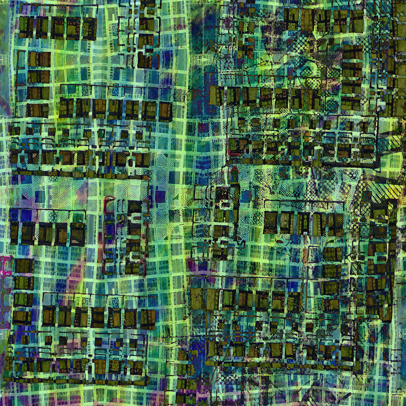 Stanza art work, maps , cities, construction, roads, urban.