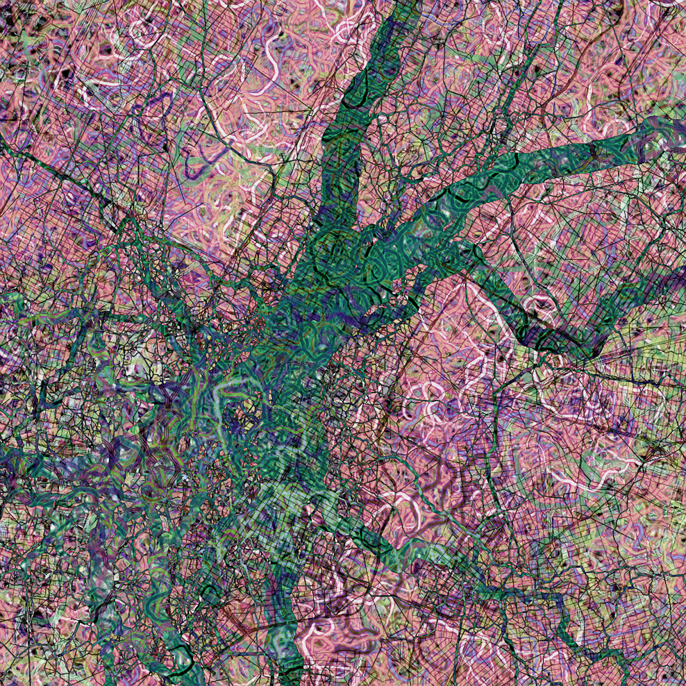 Stanza , data Maps,software, art, maps of behaviours, Stanza, artist , maps , data, painting, Art, city, maps, urbaN, coded city, canvas maps , constucted cities, smart city, internet of things, metropolis. The concepts of the city of noise, the control city of data, the living breathing city space