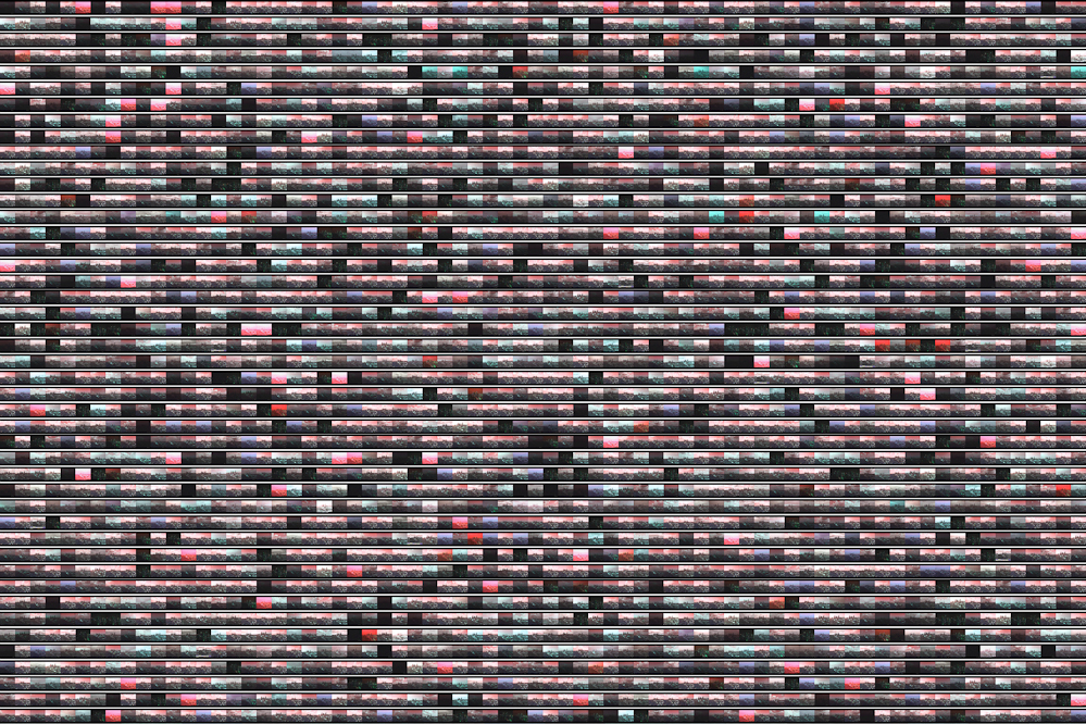 Stanza data artworks using custom computer code. Data visualisation, big data, data aesthetics, code art, new media artworks by Stanza.