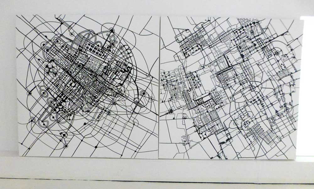  Maps as art, maps, painting of maps and grids, Urban , informational city, city and statistics , art maps , Stanza