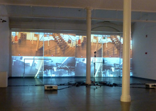 Steve Tanza , Stanza Live CCTV artwork. Publicity II