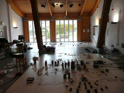 stanza. The residency is about exploring the artistic process, being transparent about the process and the development and production of new work.