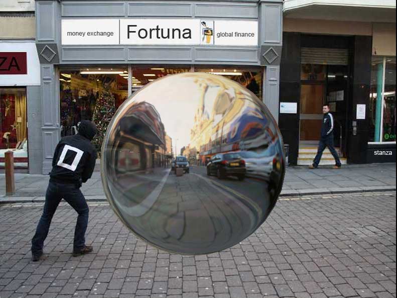 Stanza artwork. Picture is UK artist Stanza.