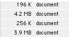 size of file